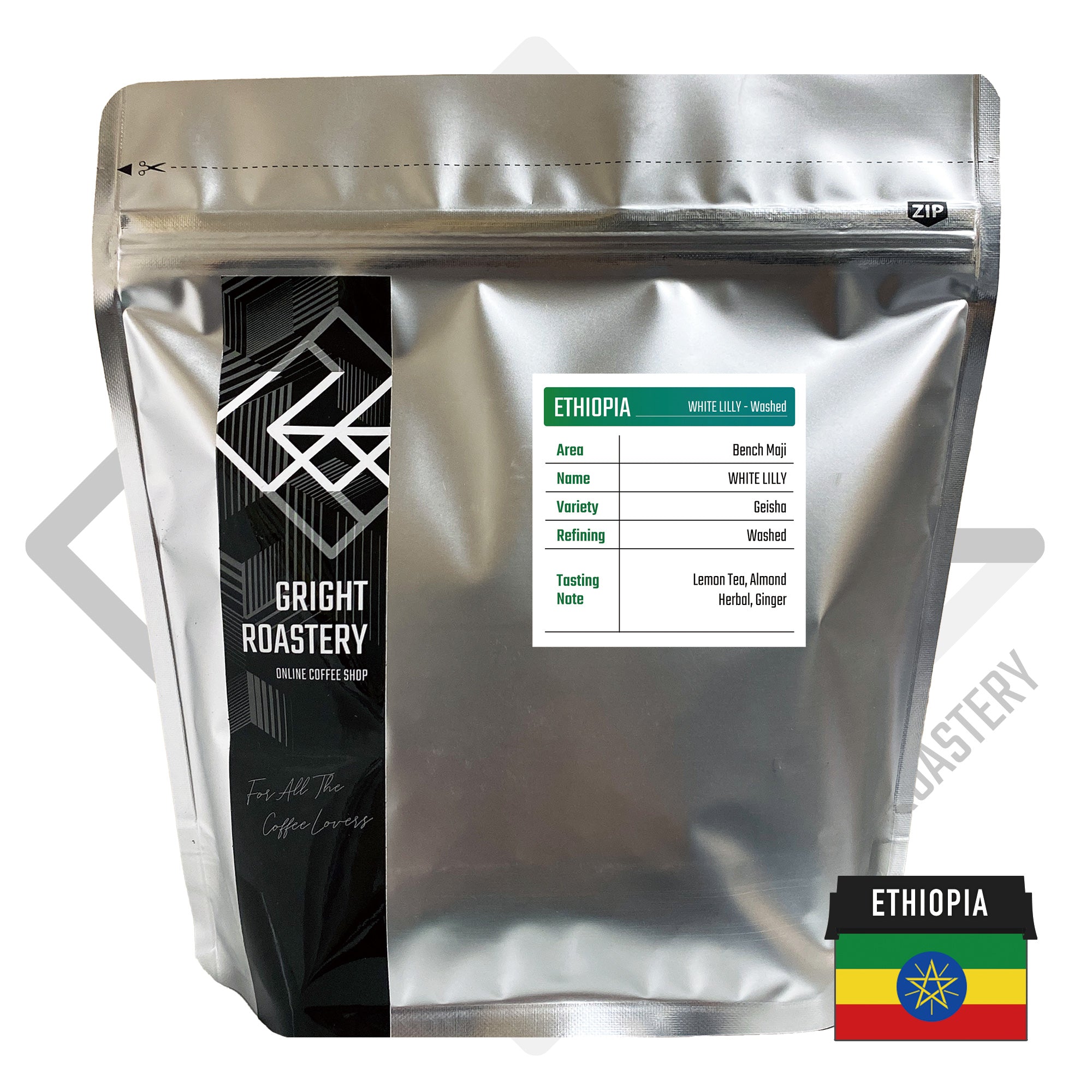 エチオピア ベンチマジ ホワイトリリー ゲイシャ G1 ウォッシュド コーヒー豆