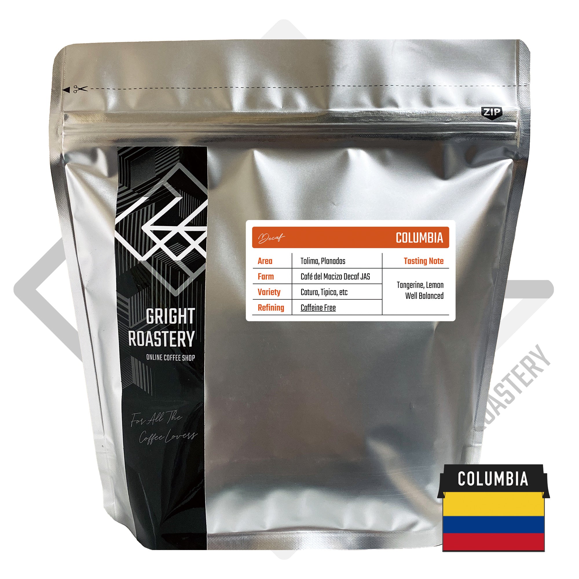 コロンビア トリマ農協 カフェインレス JAS認証 マウンテンウォーター